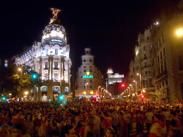 header image for Experiencing the World Cup in Madrid