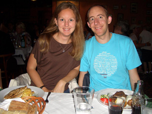Jay and Kelly at Kor Cafe